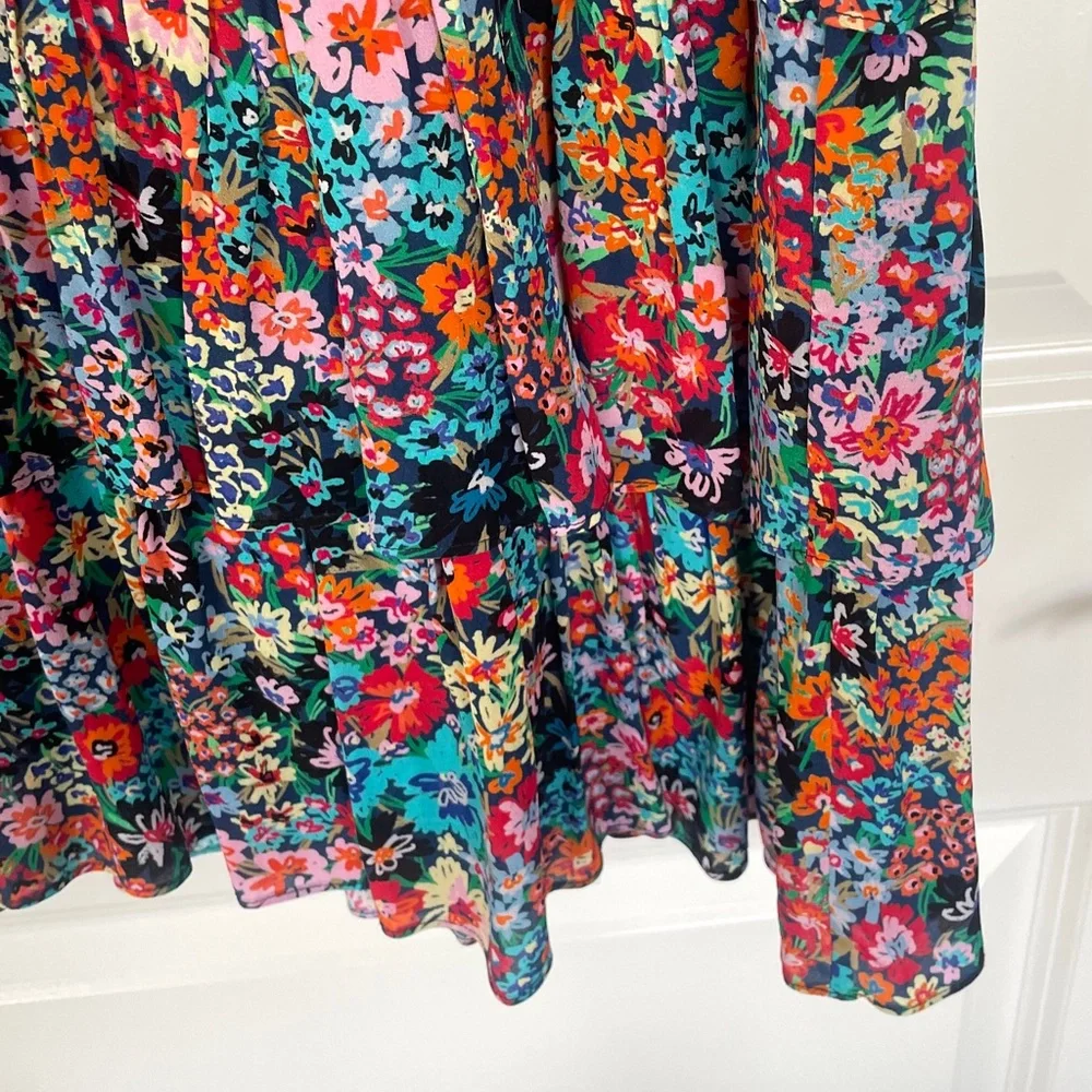 Shoshanna Floral Mini Dress - Picture 3 of 7